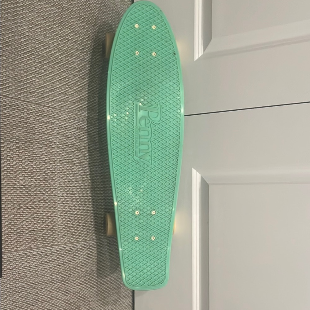 Mint green penny board